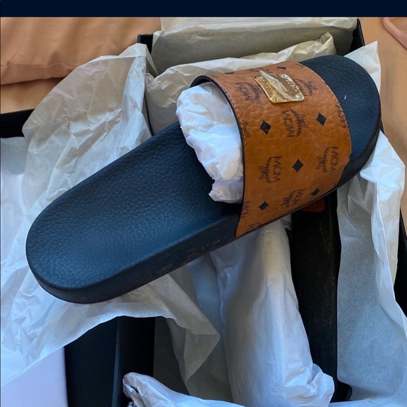 MCM | Shoes | Authentic Mcm Slides Men | Poshmark